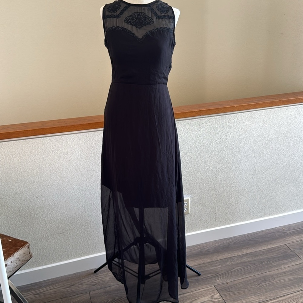 Element black maxi dress size medium NWT